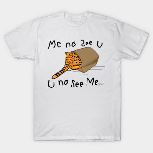 Cat U No See Me...ow T-Shirt